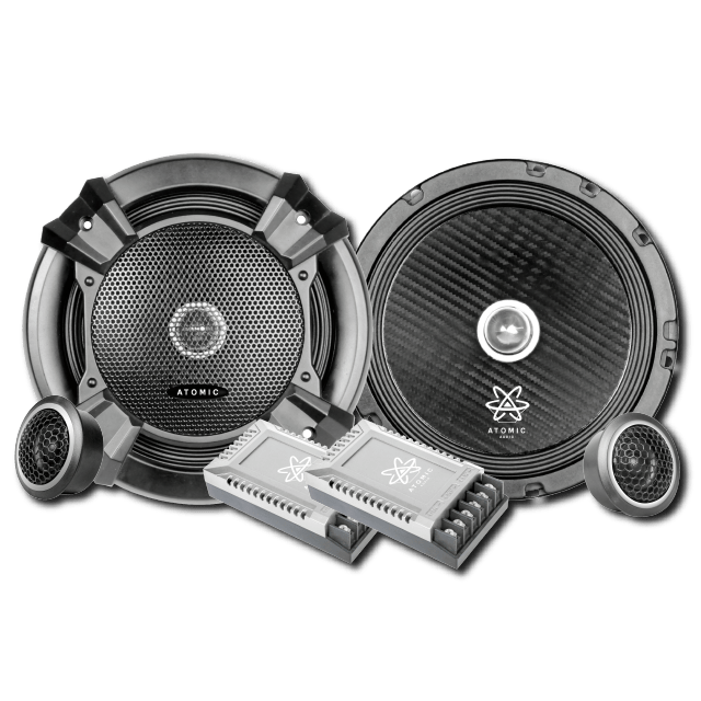 TITANIUM65SQ - ATOMIC SET DE MEDIOS 6.5 ALTO RENDIMIENTO 600W