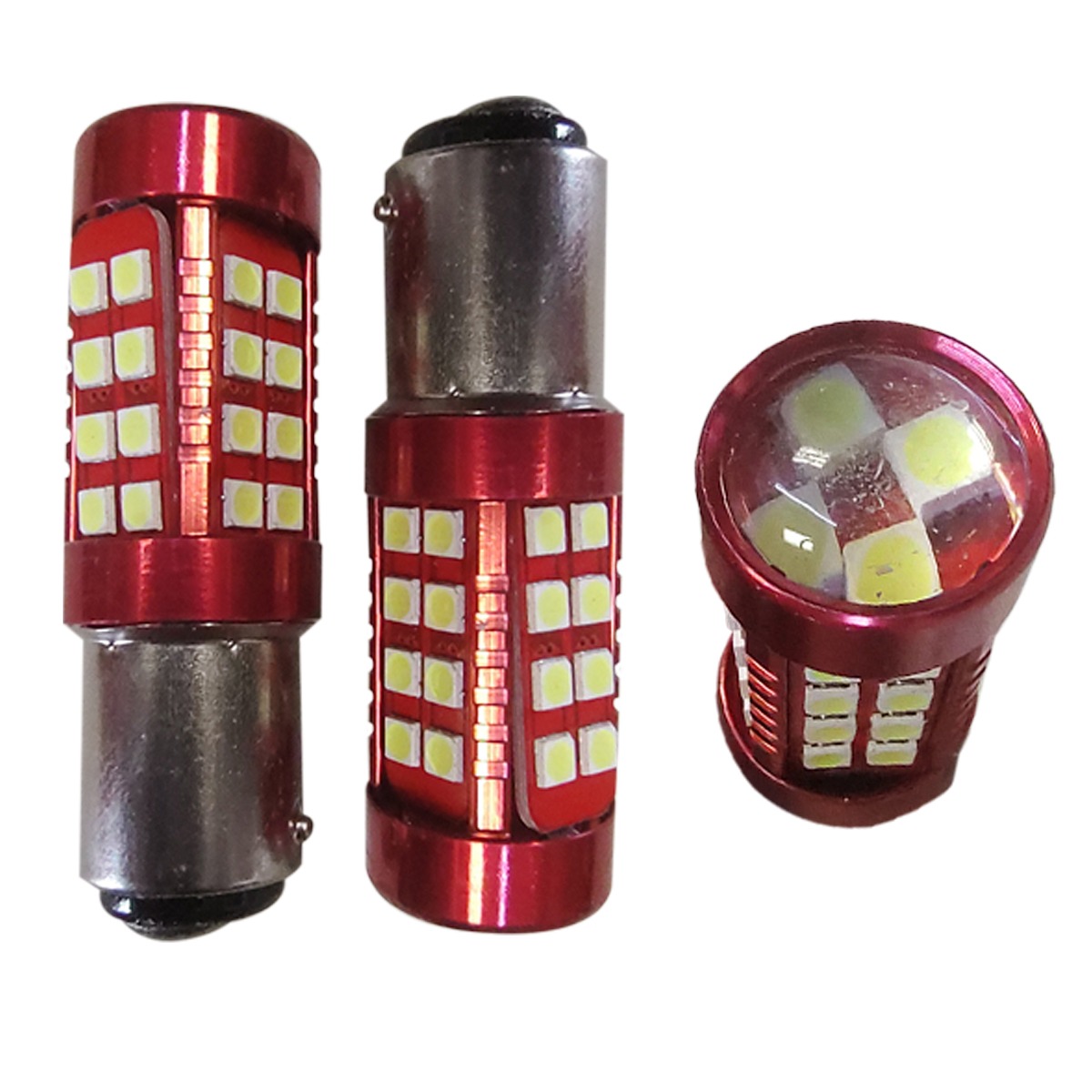 D029B - RAISTAR RACING PAR DE LED 1157 BLANCO 36 LEDS 2 PASOS