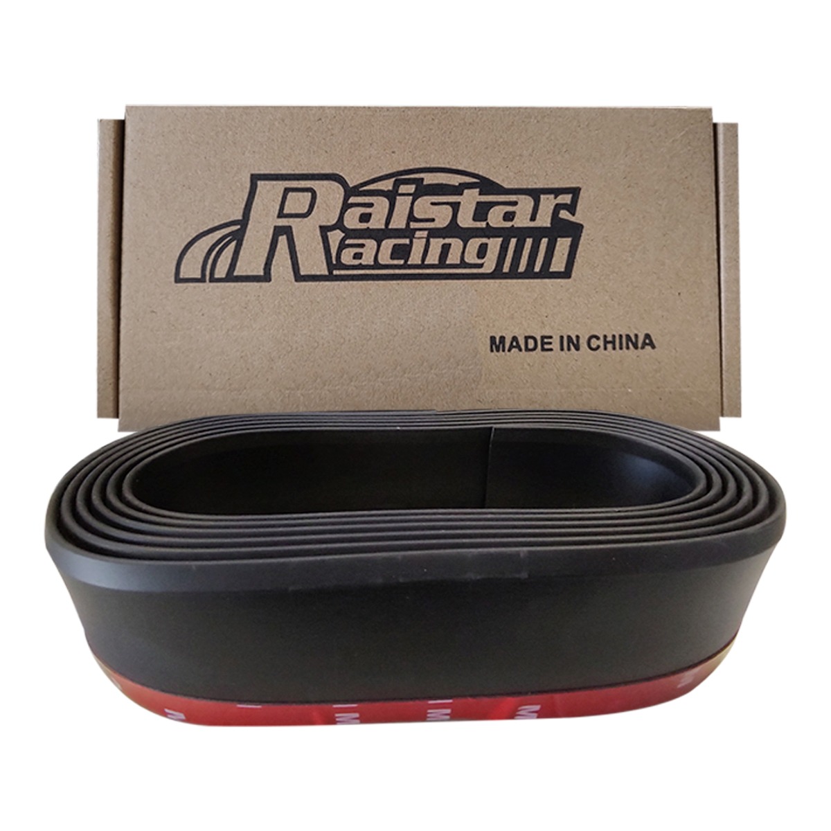 H86-6 - RAISTAR RACING SPOILER FRONTAL NEGRO 2.5 METROS