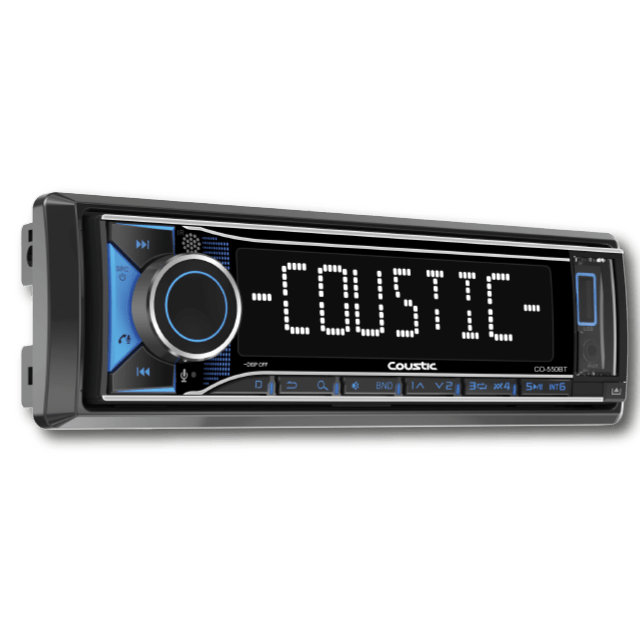 CO-550BT - COUSTIC ESTEREO 1 DIN BLUETOOTH USB SD AUX DESMONTABLE