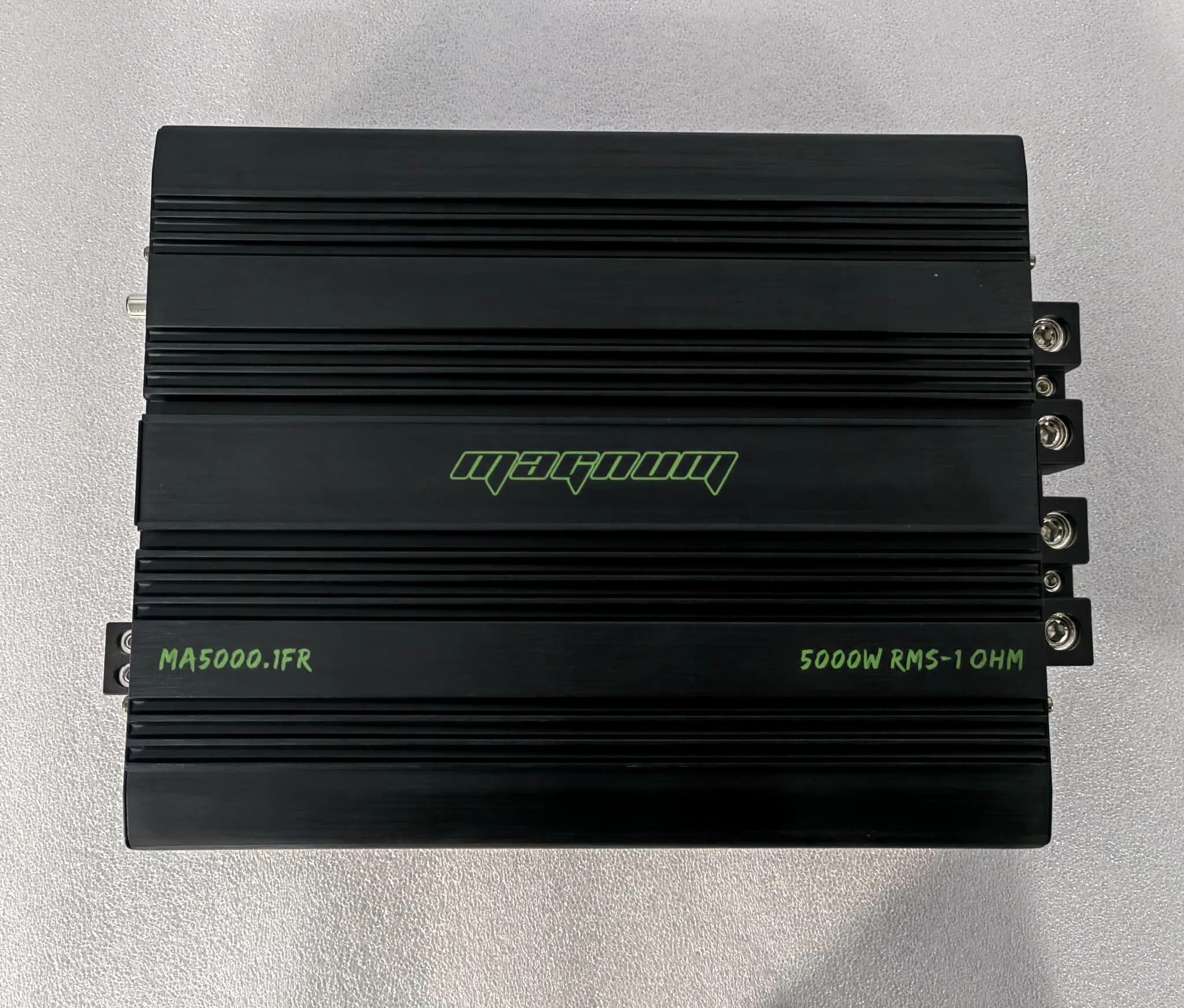 MA5000.1FR2 - MAGNUM AMPLIFICADOR 1 CANAL 5000W RMS 2 OHMS