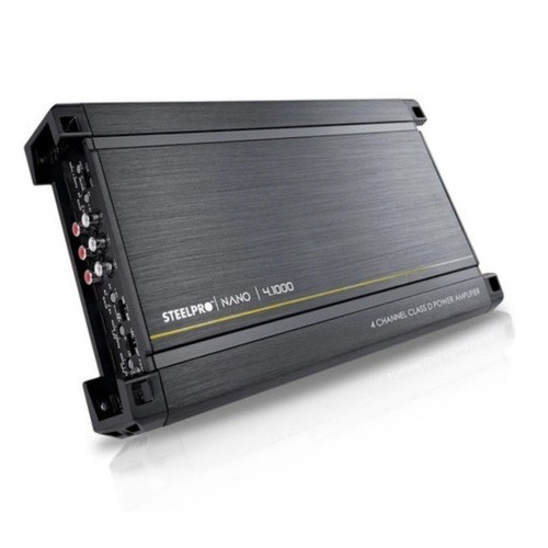 NANO4.1000 - STEELPRO AMPLIFICADOR NANO 4CH 1000W