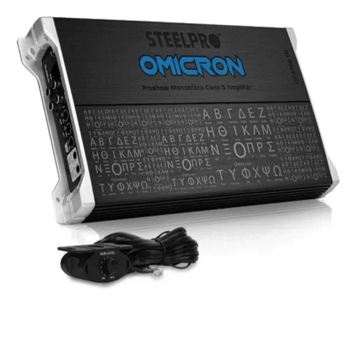 OC-4550.1D - STEELPRO OMICRON AMPLIFICADOR 1 CANAL 4500W MAX CLASE D
