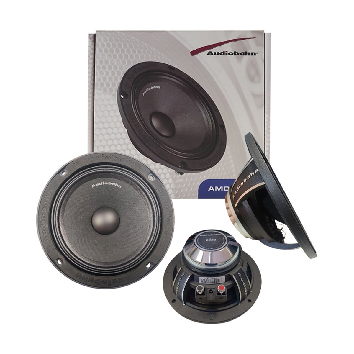 AMD650U - AUDIOBAHN MEDIO RANGO DE 6.5" 150W RMS 300W MAX 4 OHMS