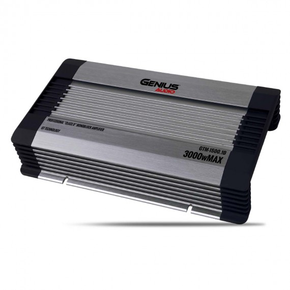 GTM-1000.1D - GENIUS AMPLIFICADOR 1 CANAL CLASE D 2000W MAX
