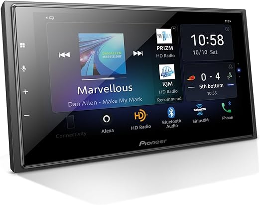 DMH-W4660NEX - PIONEER PANTALLA 6.8" CARPLAY ANDROID AUTO INALAMBRICO