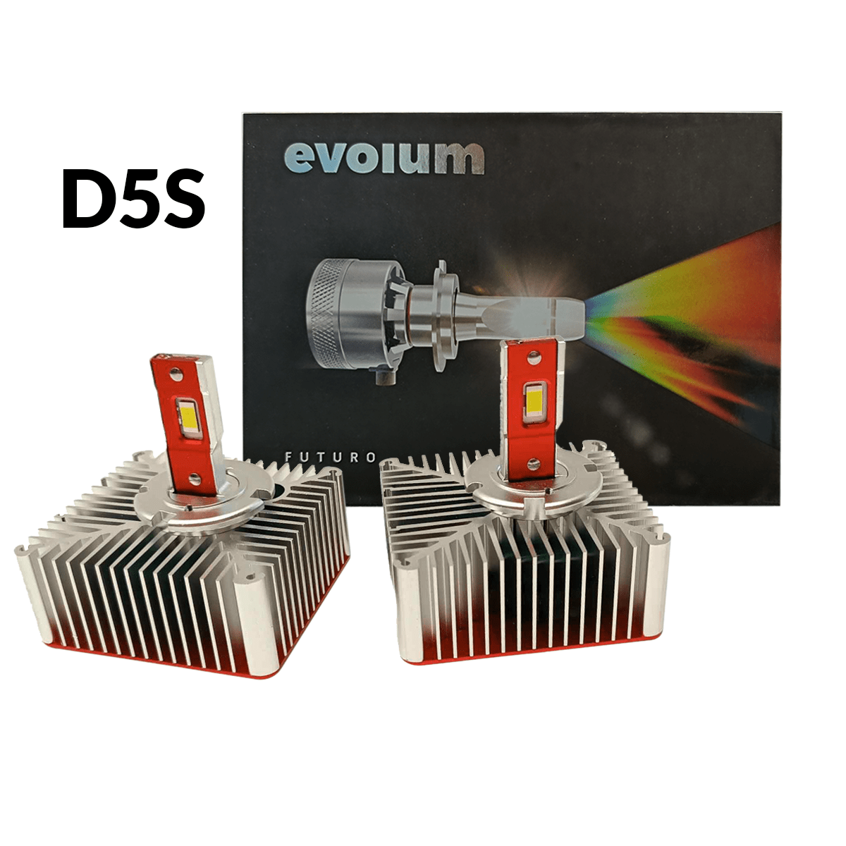 Z5D5S - EVOLUM LED D5S FUTURO 25000 LM 6500K CHIP CSP CANBUS
