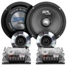 PRO-COM-6 - STEELPRO SET DE MEDIOS 6.5" OPEN SHOW 300W