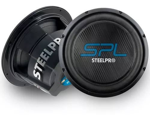 SPL-12X - STEELPRO SUBWOOFER 12 500W RMS DUAL 4