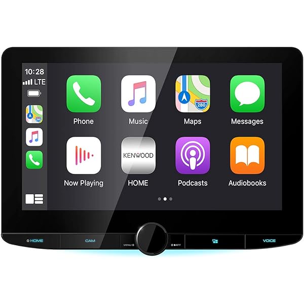 DMX1037S - KENWOOD PANTALLA FLOTANTE 10" CARPLAY ANDROID AUTO INALAMBRICOS