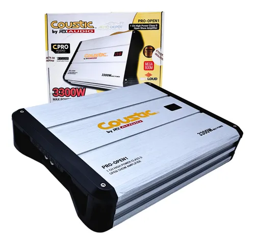 PRO-OPEN1 - COUSTIC AMPLIFICADOR 1CH 3300W MAX