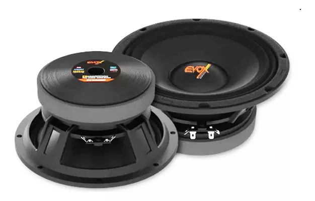 EVX8MRE - EVOX PAR DE MEDIOS RANGOS 8" OPEN SHOW 600W RMS