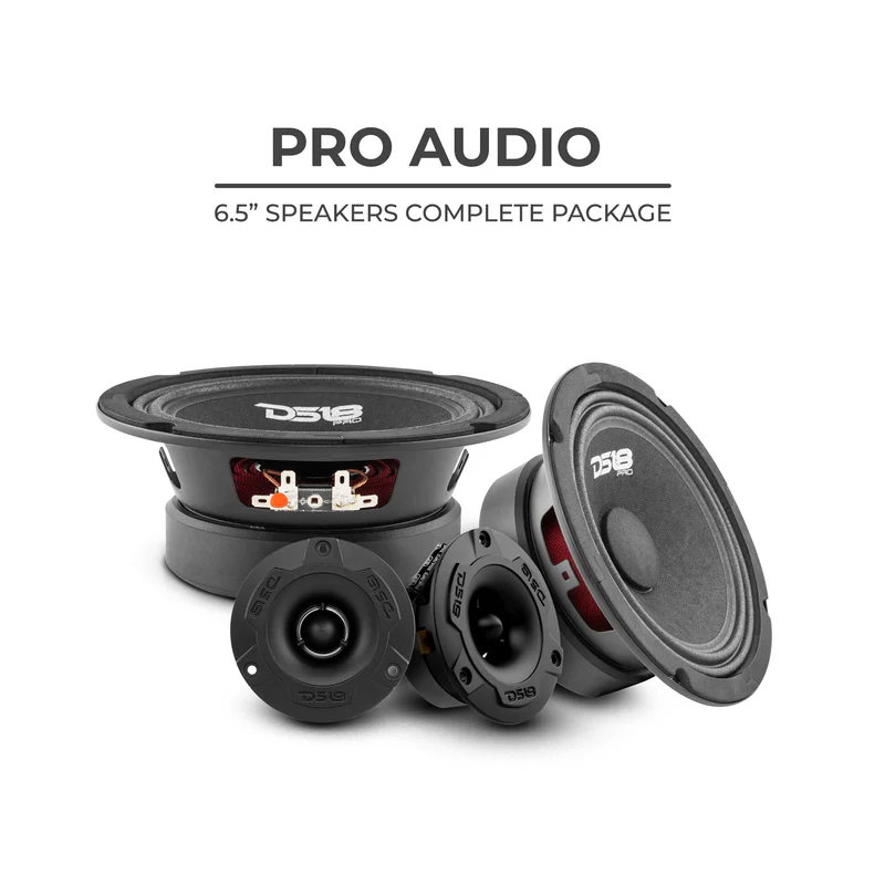 PRO-GM6.4PK - DS18 SET OPENSHOW 6.5" 200W RMS