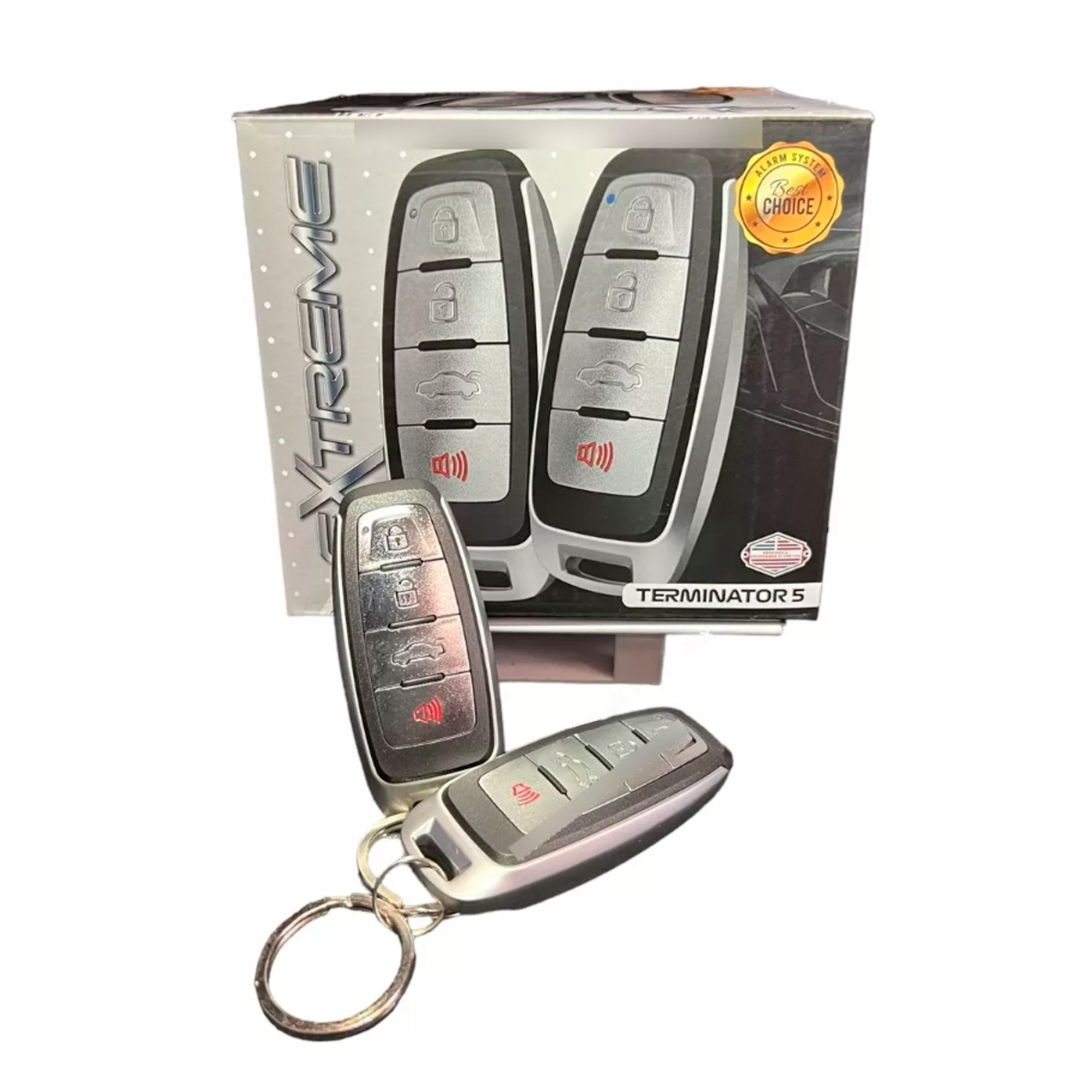 TERMINATOR5 - EXTREME ALARMA PARA AUTO 1 VIA 3 CANALES 17 FUNCIONES