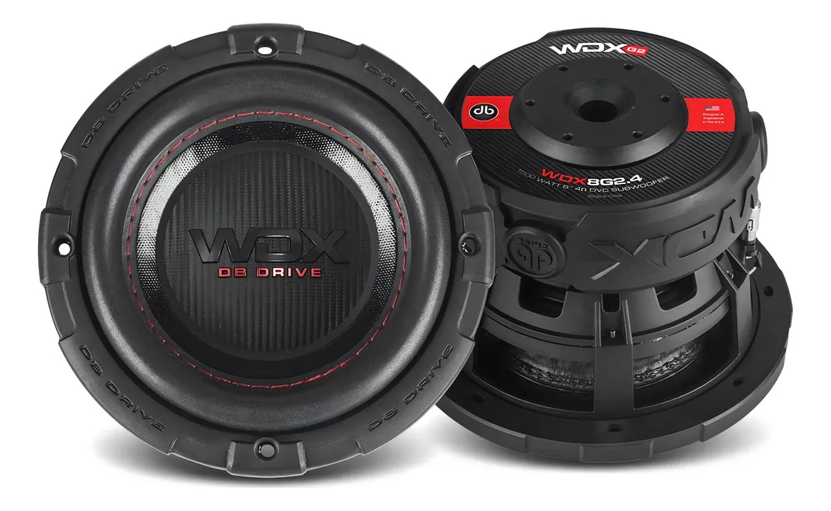 WDX8G2R - DB DRIVE SUBWOOFER 8" 1500W MAX 750W RMS DUAL 4