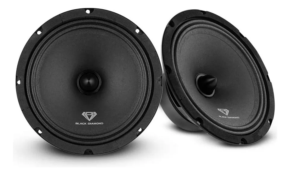 DIA-CM8.4B - BLACK DIAMOND PAR DE MEDIOS RANGOS 8" 140W MAX 70W RMS