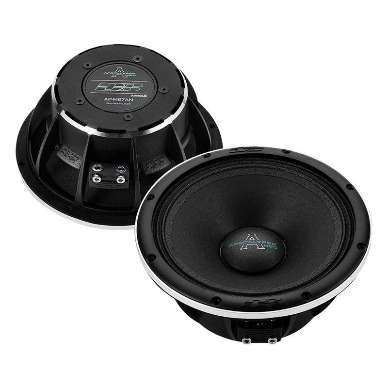 AP-M67AN DEAF BOUNCE PAR DE MEDIOS RANGOS 6.5” NEODIMIO 600W MAX 300W RMS