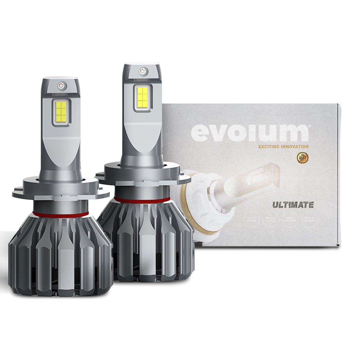 S19H7 - EVOLUM LED H7 ULTIMATE 15000 LM CHIP CSP CANBUS