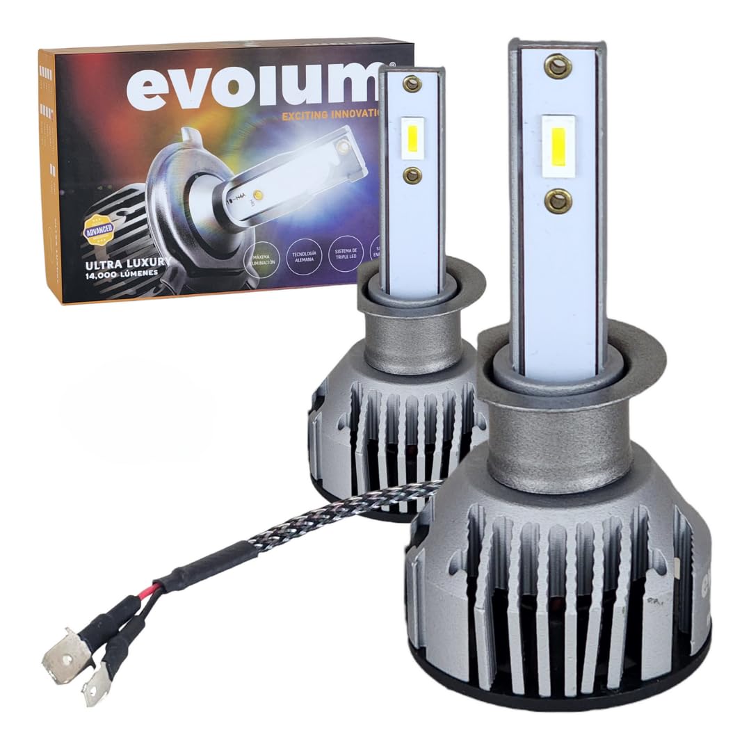 C19H1 - EVOLUM LED H1 LUXURY 14000 LM 6500K CHIP CSP CANBUS