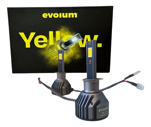 YELLOWH1 - EVOLUM YELLOW 2 CARAS 11000 LUMENES H1