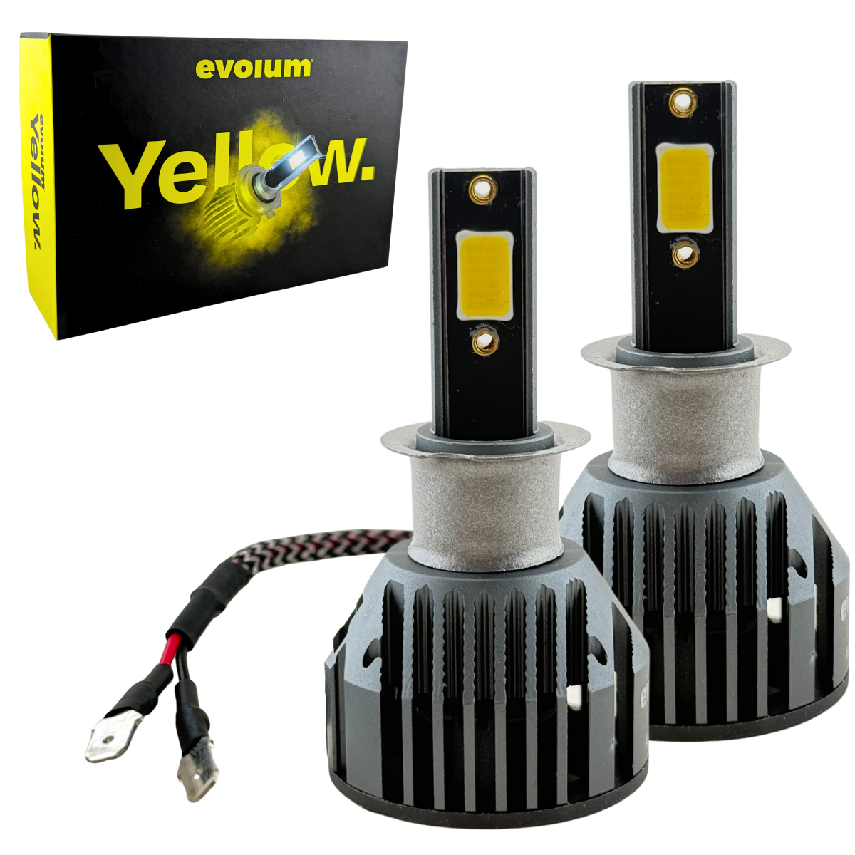 YELLOWH3 - EVOLUM YELLOW 2 CARAS 11000 LUMENES H3