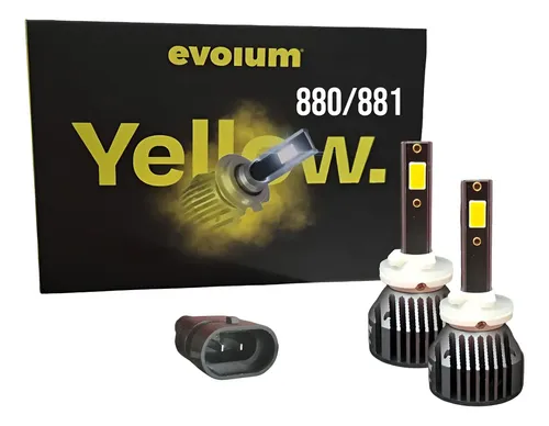 YELLOW880 - EVOLUM LED 880 YELLOW 2 CARAS 11000 LUMENES