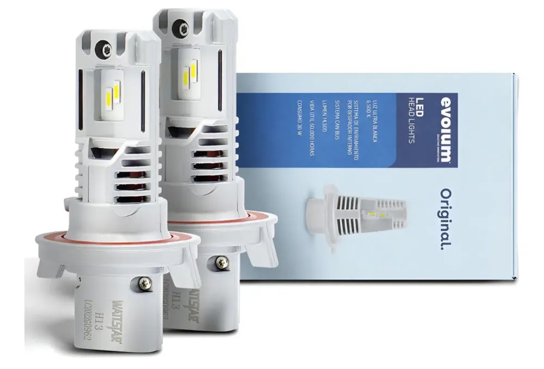 X9H13 - EVOLUM LED H13 ORIGINAL 14500 LM 6500K CHIP CSP CANBUS
