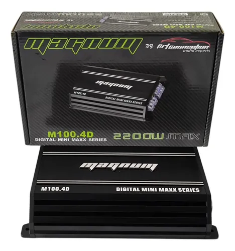 M100.4D - MAGNUM AMPLIFICADOR 4 CANALES 100W x 4 FULL RANGO