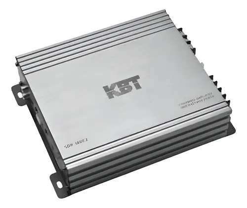 SDR-1800.2 - KBT AMPLIFICADOR 2 CANALES CLASE AB 1800W MAX 60W X2 @4 OHMS