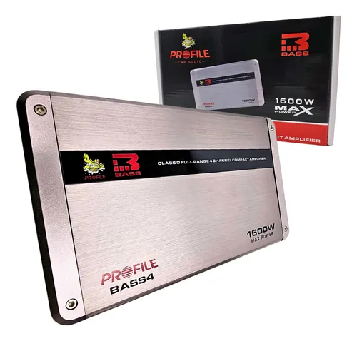 BASS4 - PROFILE AMPLIFICADOR NANO 4CH 80X4