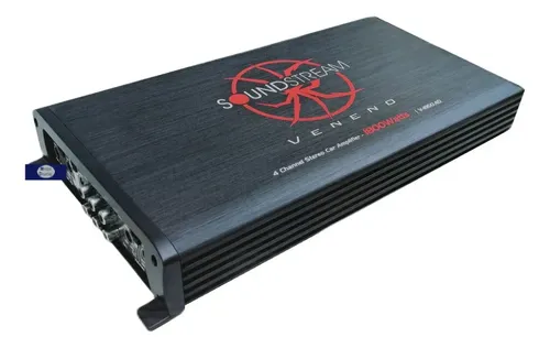 V1850.4D - SOUNDSTREAM AMPLIFICADOR 4CH OPENSHOW 1800W CLASE D