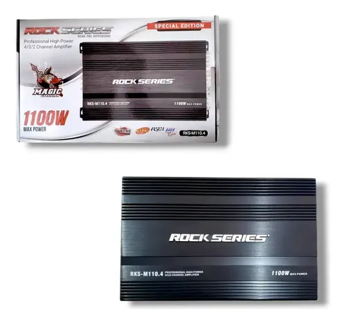 RKS-M110.4 - ROCKSERIES AMPLIFICADOR 4 CANALES 1100W