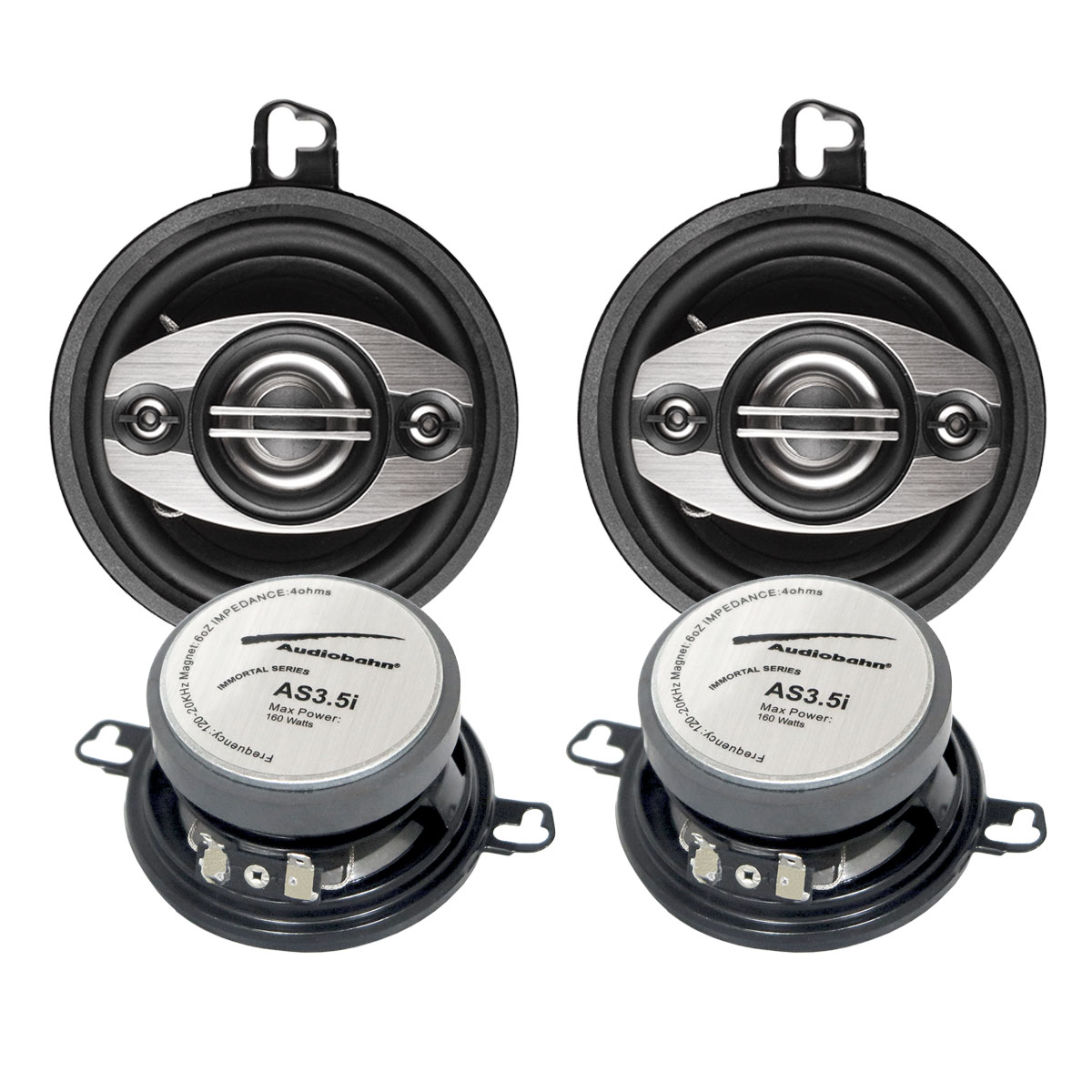 AS3.5i - AUDIOBAHN BOCINAS 3.5 160W INMORTAL