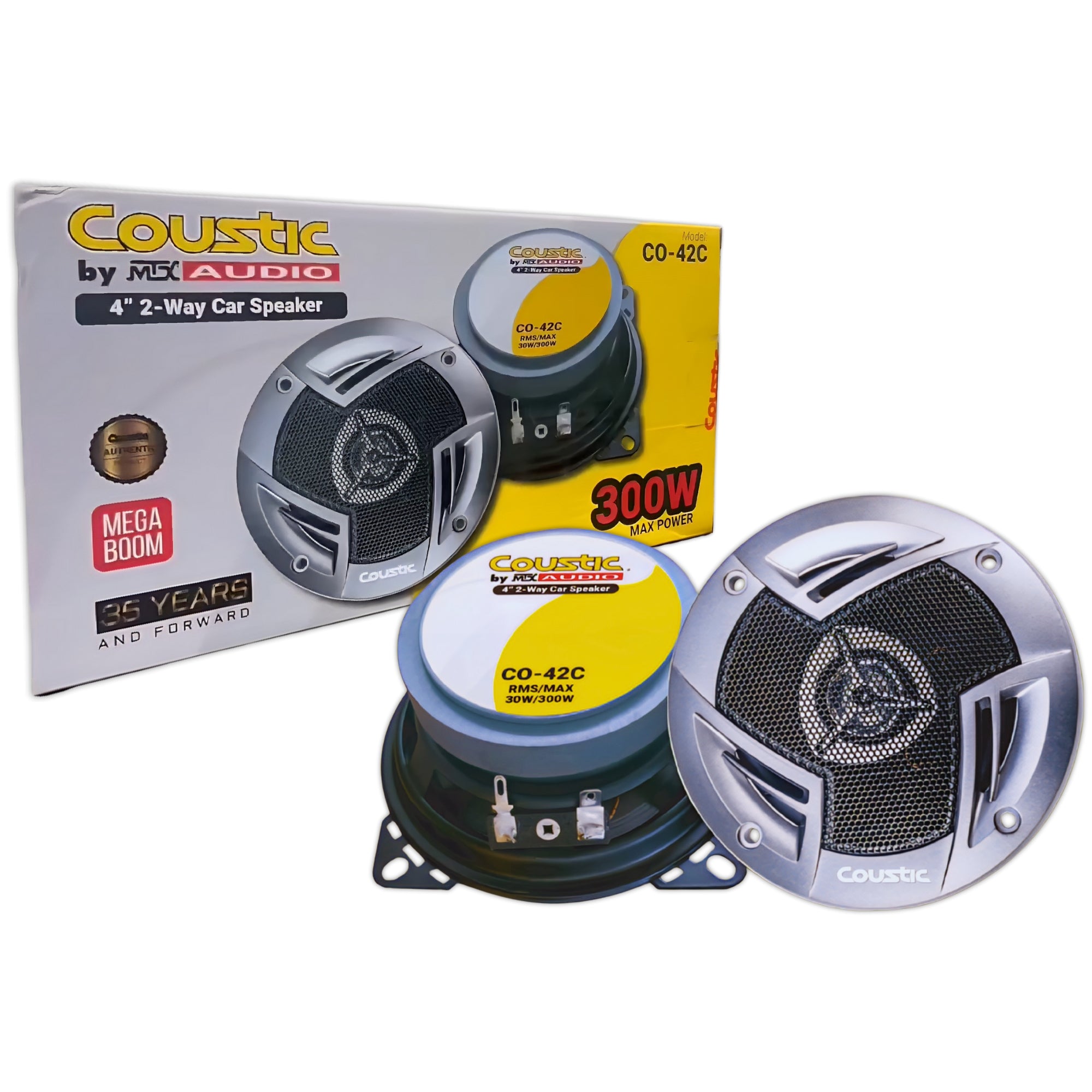 CO-42C - COUSTIC PAR BOCINAS 4" 300W