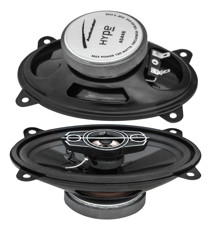 AS446 - AUDIOBAHN PAR BOCINAS 4X6" 160W HYPE