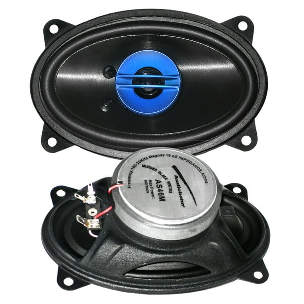 AS46M - AUDIOBAHN PAR BOCINAS 4X6 80W MURDER