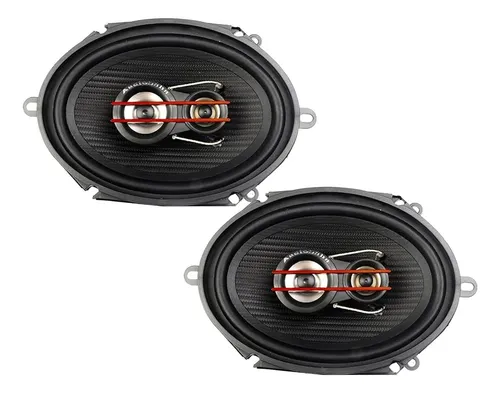 AS68Y - AUDIOBAHN PAR BOCINAS 6X8" 3 VIAS 60W RMS 200W MAX