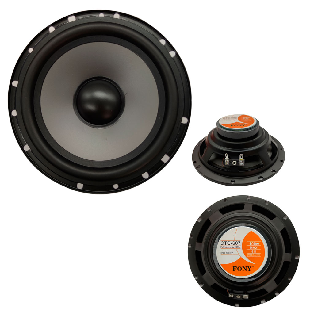 CTC-607 - PERVOI PAR DE BOCINAS 6.5” 100W MAX