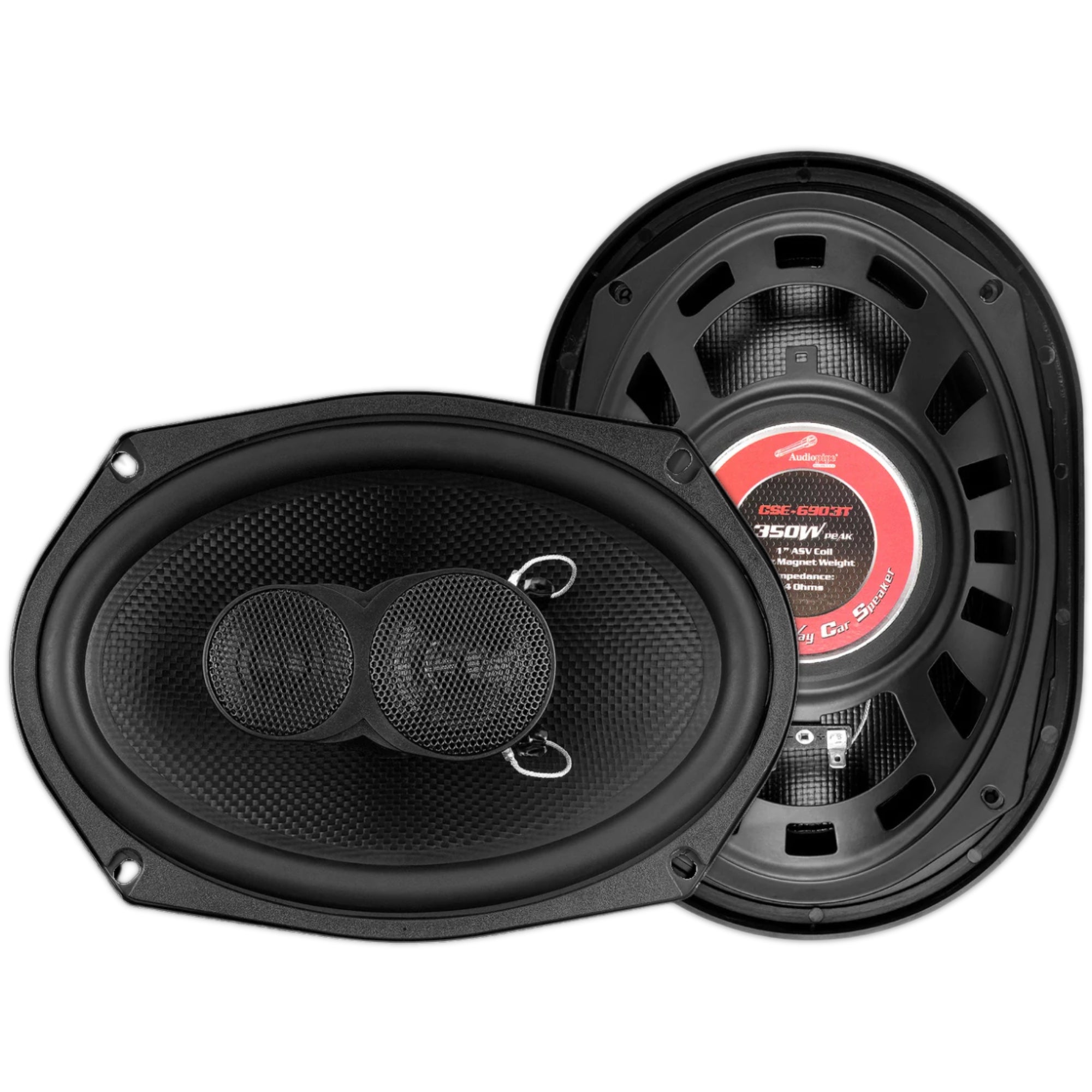 CSE-6903-T - AUDIO PIPE PAR DE BOCINAS 6X9" 3 VIAS 350W MAX