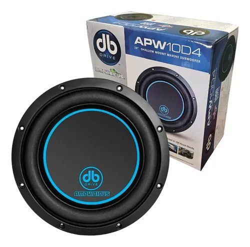 APW10D4 - DB DRIVE SUBWOOFER PLANO MARINO 10” 1000W