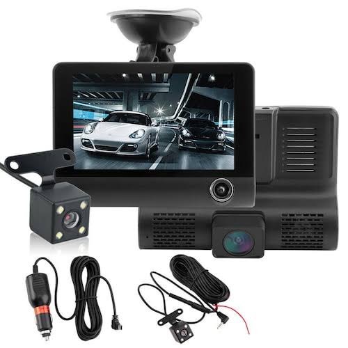 MEX-0367 - DVR 3 EN 1 GRABACION FRONTAL CABINA Y REVERSA