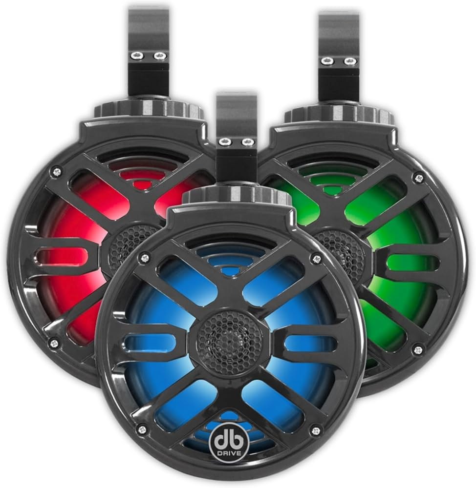 APT65RGB - DB DRIVE PAR DE TORRES RGB MARINAS 6.5" 250W