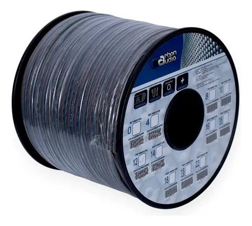 CA-10016PR - CARBON AUDIO ROLLO DE CABLE CALIBRE 16 100 METROS
