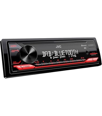 KD-X262 - JVC ESTÉREO 1 DIN USB AUX 1 PAR RCA