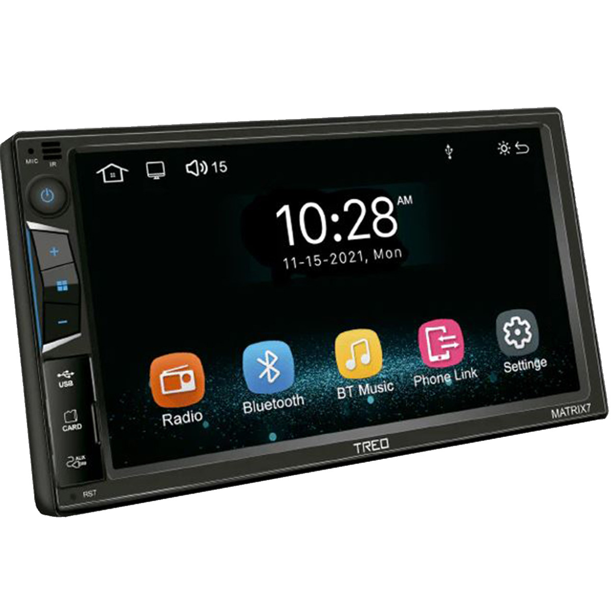 MATRIX7 - TREO ESTEREO 2 DIN MULTIMEDIA PANTALLA DE 7" CON CAMARA DE REVERSA