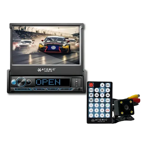 ECLIPSE57 - ATOMIC PANTALLA 7" MOTORIZADA MIRROR LINK ANDROID & iOS