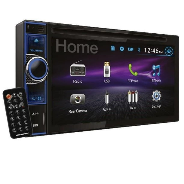 RKS-PREMIERX2 - ROCK SERIES ESTEREO 2 DIN 75X4W DVD BT APP 2USB