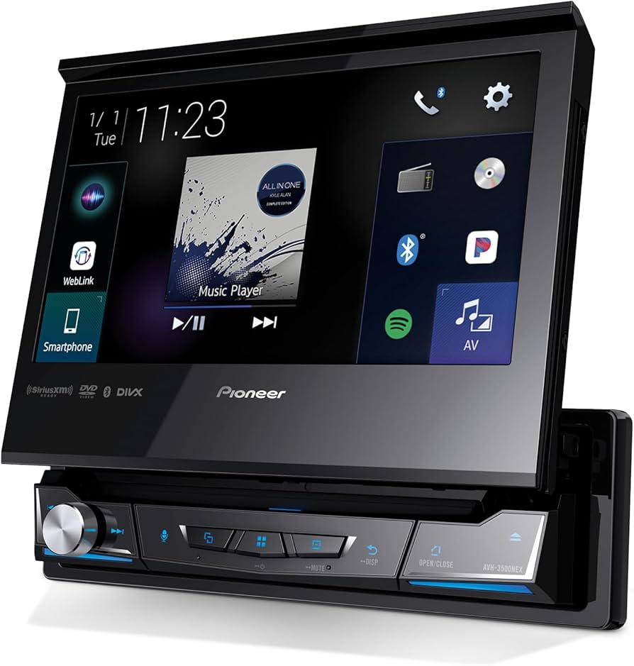 AVH-3500NEX - PIONEER PANTALLA 7" MOTORIZADA BLUETOOTH ANDROID AUTO CARPLAY