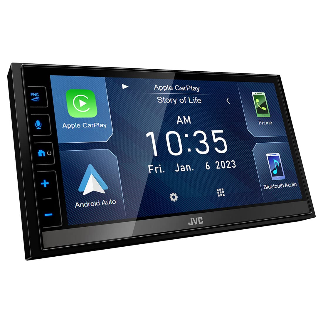 KW-M780BT - JVC ESTEREO 2 DIN 7" CARPLAY ANDROID AUTO INALAMBRICOS