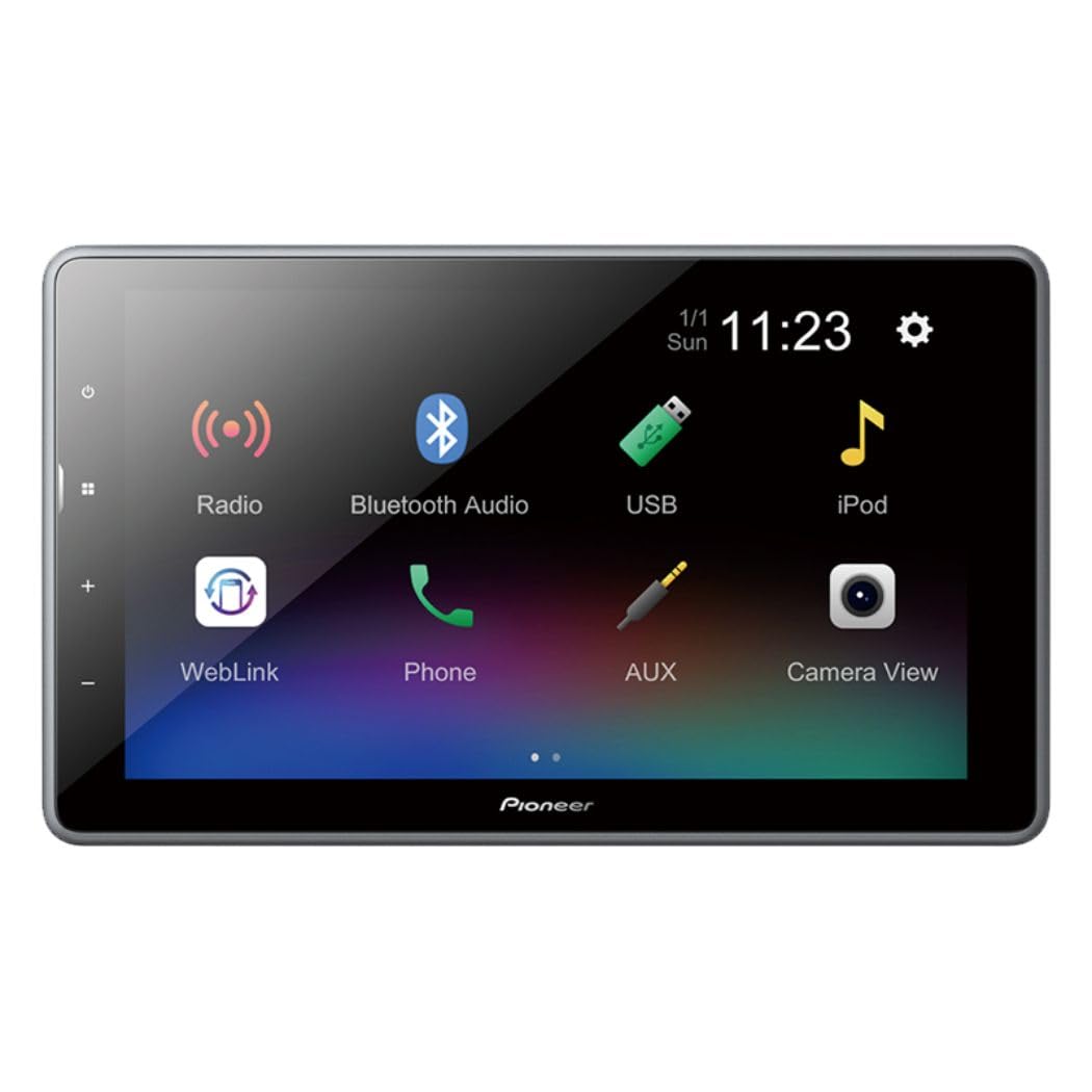 DMH-AF555BT - PIONEER PANTALLA 9” FLOTANTE WEB LINK BLUETOOTH CHASIS 2 DIN